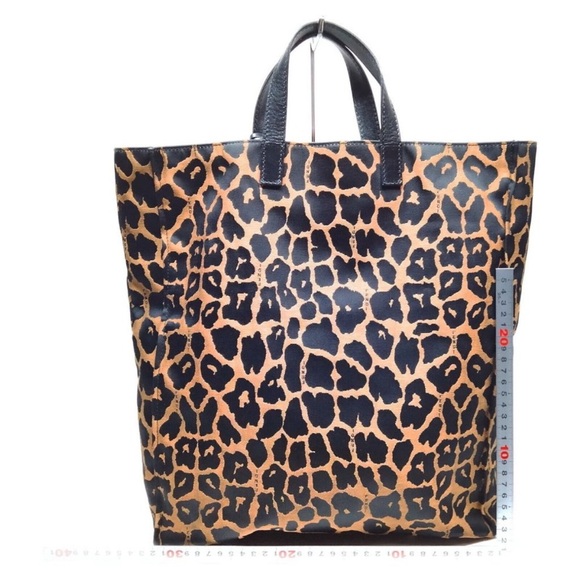 Authentic FENDi leopard tote-canvas (large shopper) - Picture 3 of 9